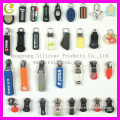 Custom cheap brand logo OEM 3d silicone zipper pull,soft pvc zipper puller,rubber zipper slider